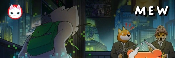 cat in a dogs world (MEW) Banner